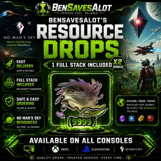 No Man's Sky: Living Slime(9999) Resource Drop | NMS | No Mans Sky