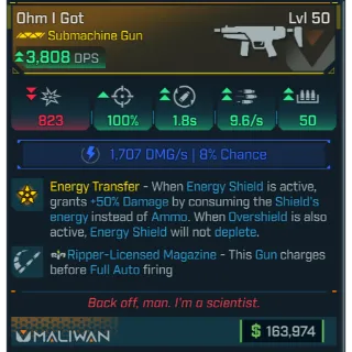 god-roll ohm i got