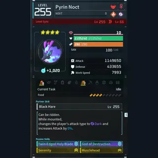 Palworld: Modded Pyrin godroll (attacker) pal Pals | Pal World | Pals