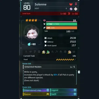 Max Legit Solenne god-roll (glider/transport/full-speed mount)