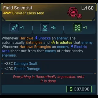 Borderlands 4: Scientist God-Roll level 60 | BL4 | Borderlands