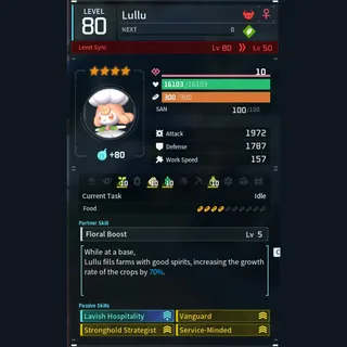 Max Legit Lullu god-roll (booster)