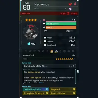 Max Legit Necromus god-roll (booster)