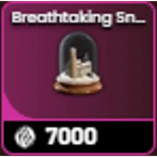 3*Breathtaking Snow Globe