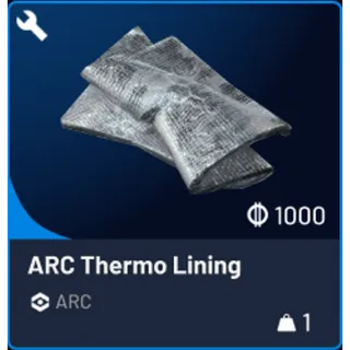 6*ARC Thermo Lining