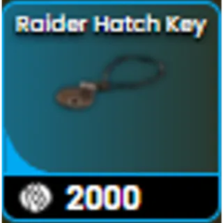 ×20 Raider Hatch Key