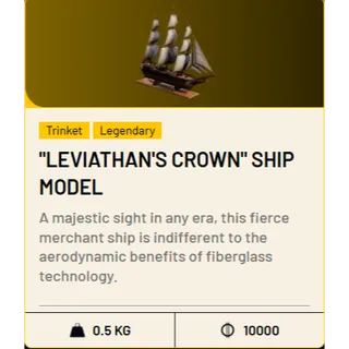 "Leviathans Crown" Ship Model