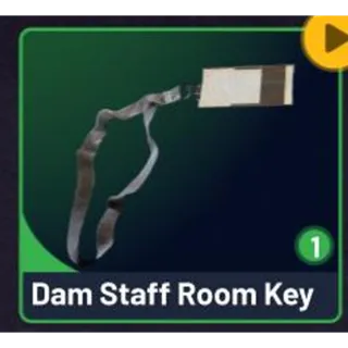 2*Dam Staff Room Key