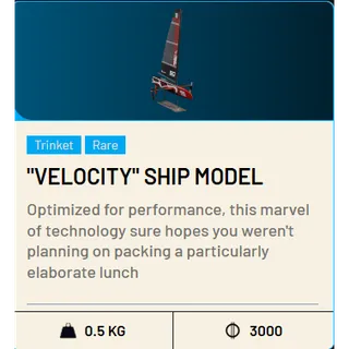 5*"Velocity" Ship Model