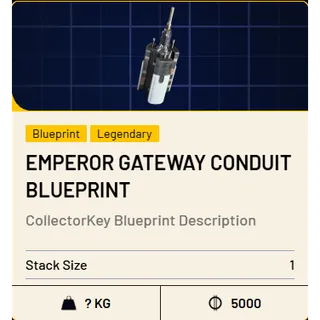Emperior Gateway Conduit blueprint