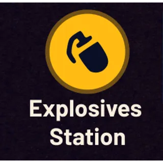 Explosive Station level 0 to level 3 upgrade materials