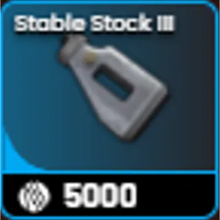 Stable Stock III