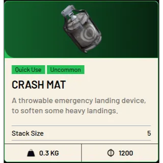 10* Crash Mat