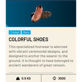 1*Colorful Shoes - Blue