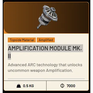 1x Amplification Module MK. II