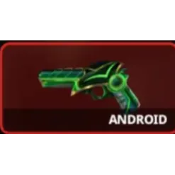 green android gun