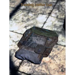 Traveling Leather Coat