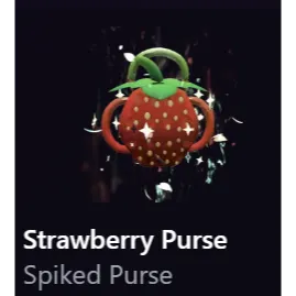 strawberry purse - baddies