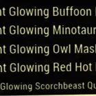 Glowing Mask Bundle