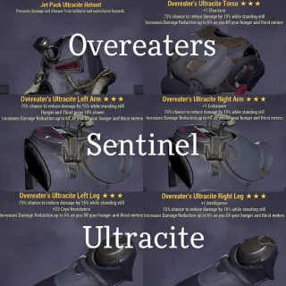 Overeaters Sentinel Ultracite PA Set