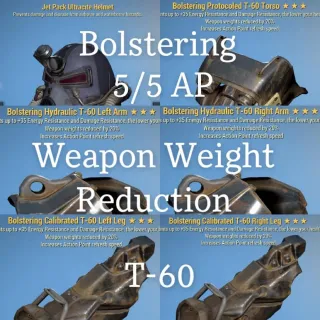 Bolstering AP WWR T-60 Set