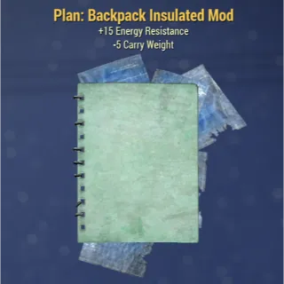 x10 Backpack Insulated Mod Plans