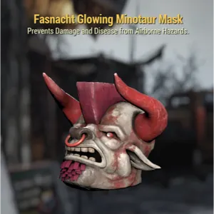 Glowing Minotaur Mask