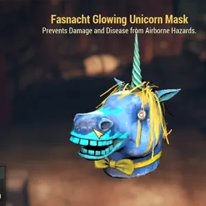 Glowing Unicorn Mask