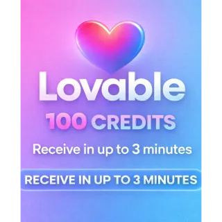 100 lovable credits