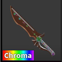 Gear Roblox Mm2 Chroma Gingerblade In Game Items Gameflip - roblox murder mystery animation