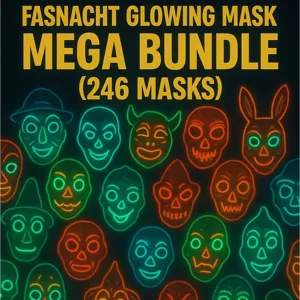 Glowing Masks (246)