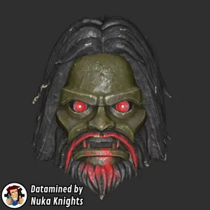 Glowing Bigfoot Mask