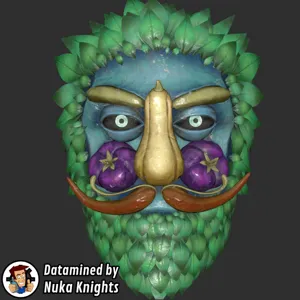 Glowing Veggie Man Mask