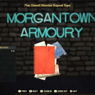 Plan | Emmett disposal sign