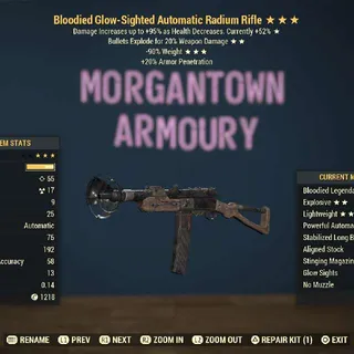 Weapon | Bloodied E/RW Radium