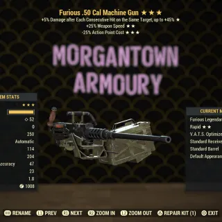 Weapon | Furious 25/25 50 Cal 