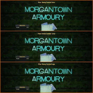 Plan | Heavy combat armour set