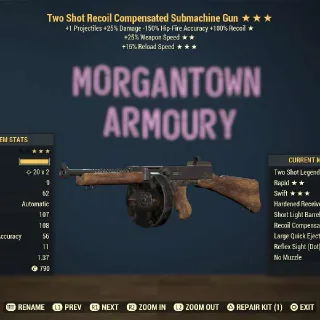 Weapon | Two shot 25/FR SMG