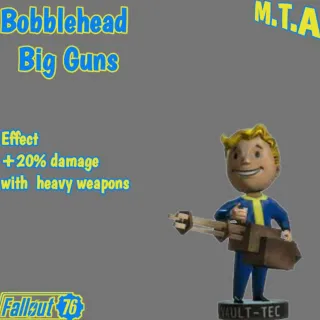Aid | 500 Big gun bobbleheads