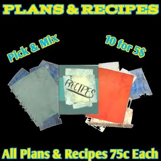 PLAN |75c PLANS & RECIPES PICK&MIX