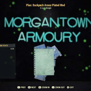 Plan | Armour Plated Backpack
