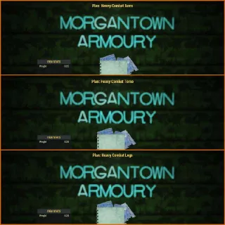 Plan | Heavy combat armour set