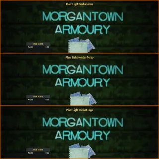 Plan | Light Combat Armour Set