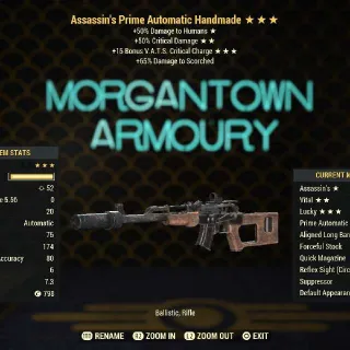 Weapon | Assassins C50/C15 Handmade