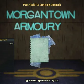 PLAN | Vault-Tec University Jumpsuit