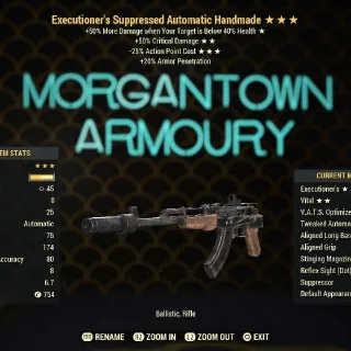 Weapon | Execution C50/25 Handmade