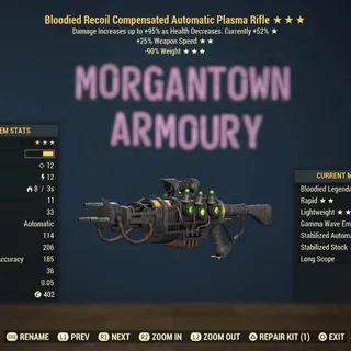 Weapon | Bloodied 25/RW Plasma 