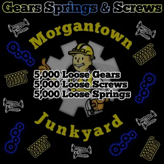 Junk | 5,000 Gears Springs & Screws