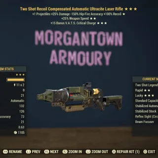 Weapon | Two Shot 25/C15 Ultra Laser