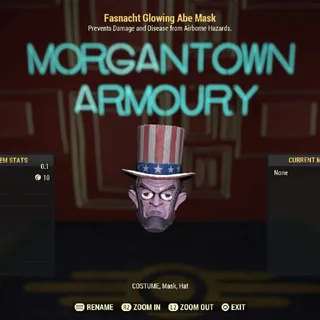 Apparel | Fasnacht Glowing Abe Mask